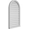 Ekena Millwork Round Top Surface Mount PVC Gable Vent: Functional, w/ 2"W x 2"P Brickmould Sill Frame, 24"W x 40"H GVPRT24X4003SF - alternate 4